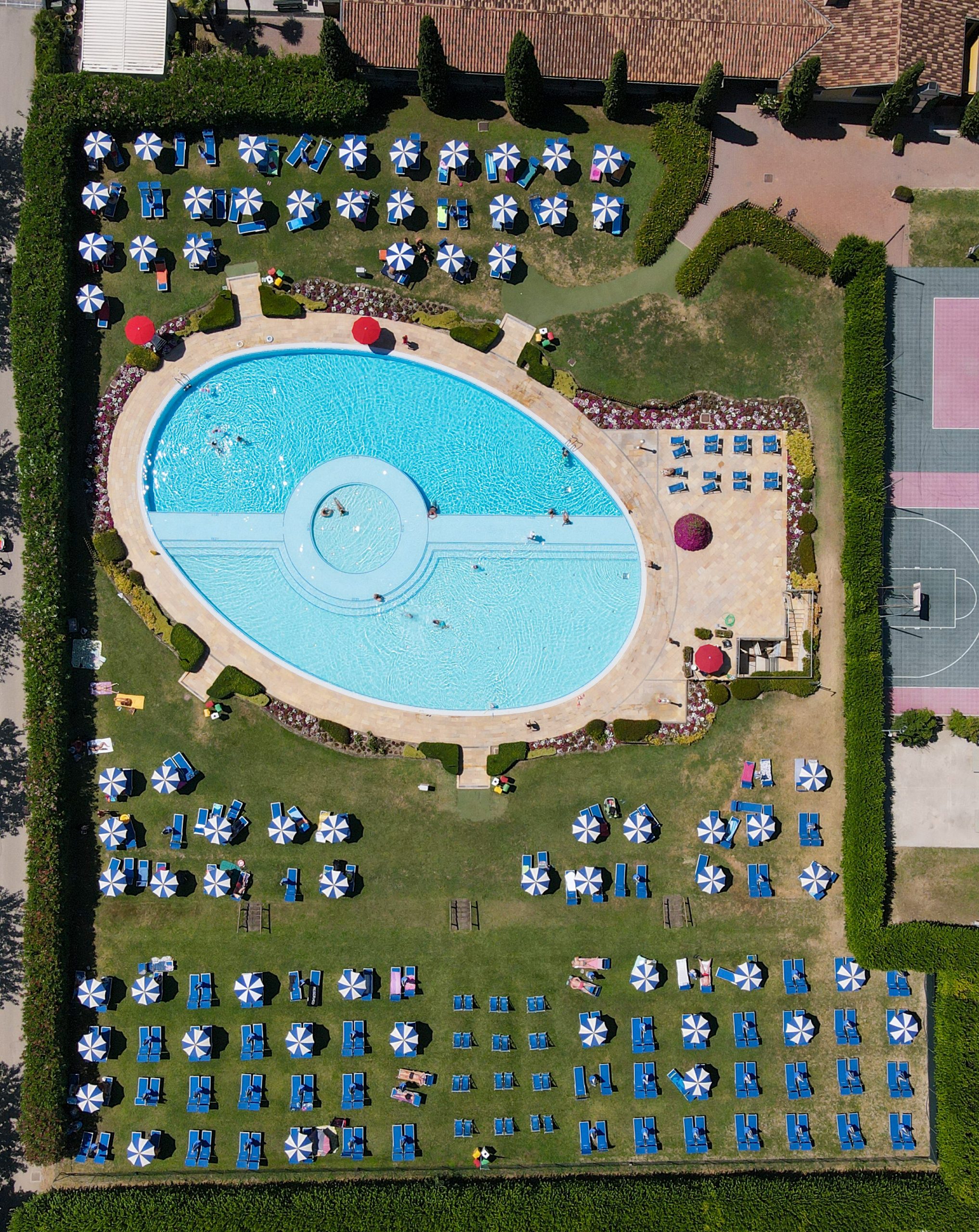 La piscina ovale